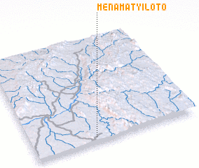 3d view of Menamaty Iloto