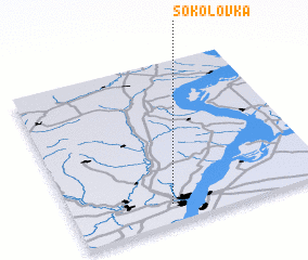 3d view of Sokolovka