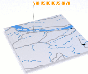 3d view of Yakushchevskaya