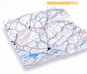 3d view of Karakhanbeyli