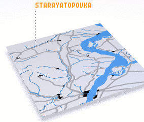 3d view of Staraya Topovka