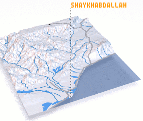 3d view of Shaykh ‘Abdallāh