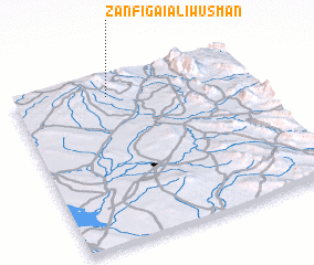 3d view of Zānfiga-i ‘Ali Wusmān