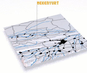 3d view of Meken-Yurt