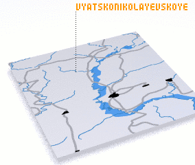 3d view of Vyatsko-Nikolayevskoye