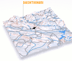 3d view of Dashtī Khānī