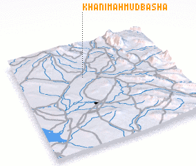 3d view of Khānī Maḩmūd Bāshā