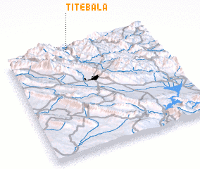 3d view of Tīt-e Bālā