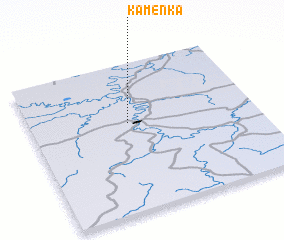 3d view of Kamenka