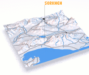 3d view of Sorkheh