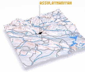 3d view of As Sulaymānīyah