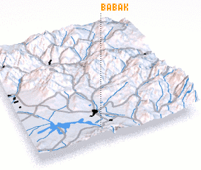 3d view of Babǝk