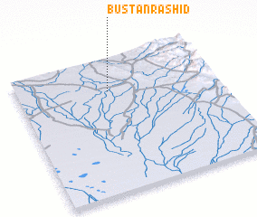 3d view of Bustān Ras̄hid