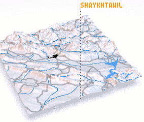 3d view of Shaykh Ţawīl