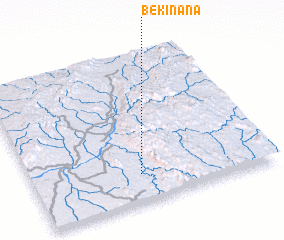 3d view of Bekinana