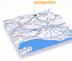 3d view of Nūsh Qayahsī