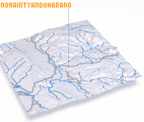 3d view of Andranomainty-Andoharano