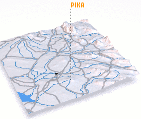 3d view of Pika