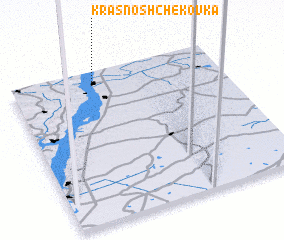 3d view of Krasnoshchëkovka