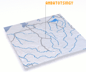 3d view of Ambatotsingy