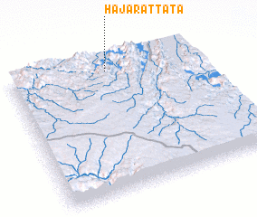 3d view of Ḩajar aţ Ţāʼţāʼ