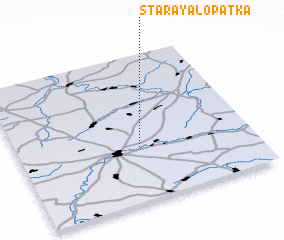 3d view of Staraya Lopatka