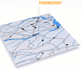 3d view of Trëkh-Ozëry