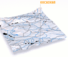 3d view of Köçǝskǝr