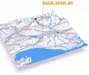 3d view of Bāghlār Arlān