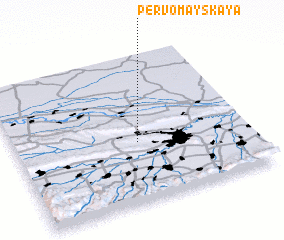3d view of Pervomayskaya