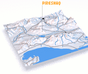 3d view of Pīr Esḩáq