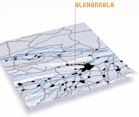 3d view of Alkhan-Kala