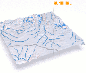 3d view of Al Mikḩal