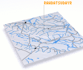 3d view of Rawḑat Sudayr