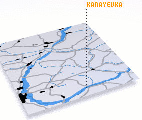 3d view of Kanayevka