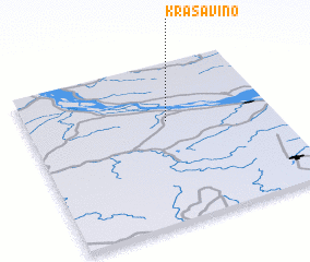 3d view of Krasavino