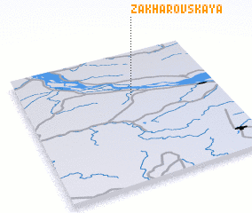 3d view of Zakharovskaya