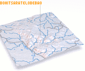 3d view of Ambohitsaratelo-Bebao