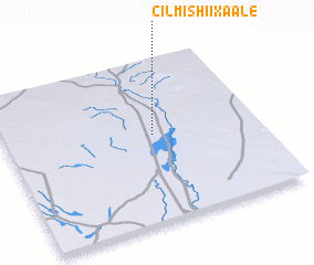 3d view of Cilmi Shiixaale