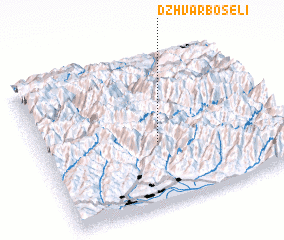 3d view of Dzhvarboseli