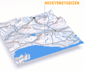 3d view of Ḩoseyn Beyg Dīzeh