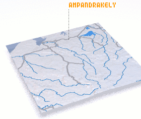 3d view of Ampandrakely