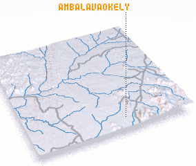 3d view of Ambalavaokely