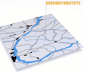 3d view of Verkhniy Krutets