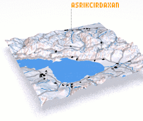 3d view of Əsrik Cırdaxan