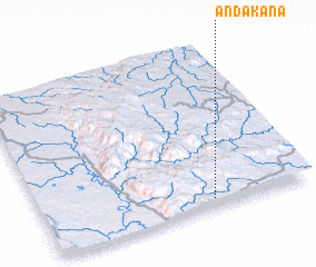 3d view of Andakana