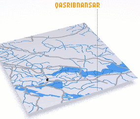 3d view of Qaşr Ibn Anşār