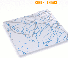 3d view of Cheshmeh Makī