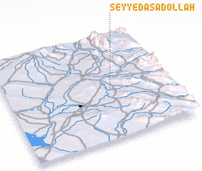 3d view of Seyyed Asadollāh