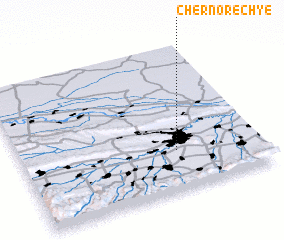3d view of Chernorech\